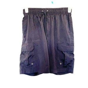 Boys Board Shorts Surf Swim Trunks Cargo Beach Surf Wear Pockets Size 12 Unisex